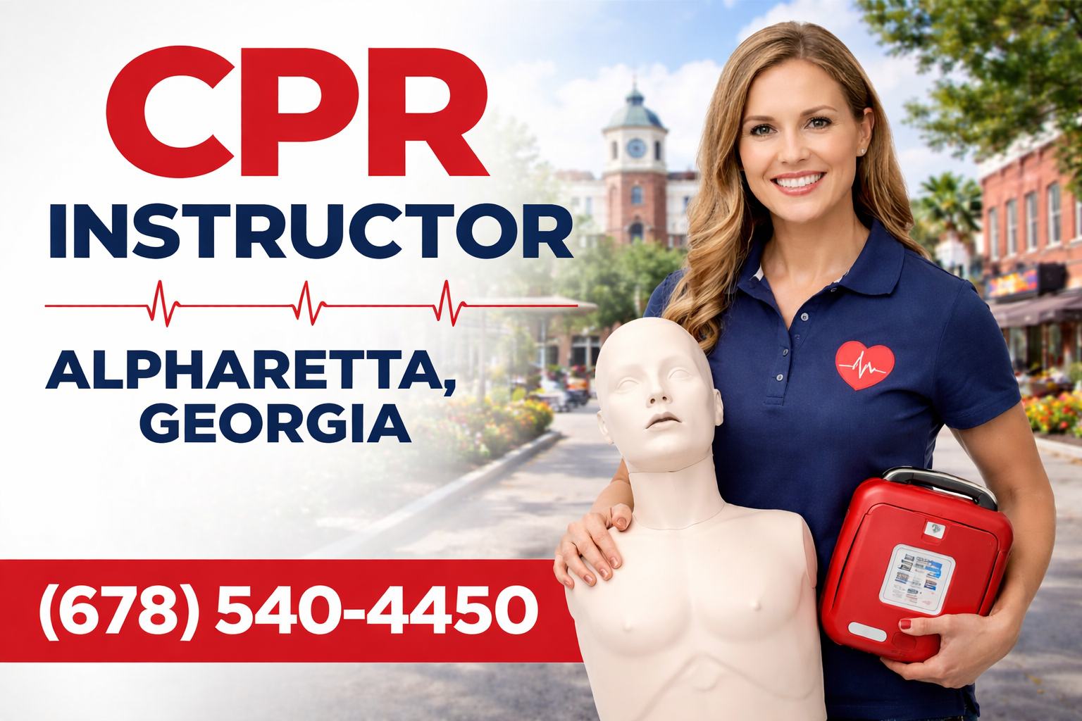 Get CPR Instructor Certified in Alpharetta – Training Comes to You