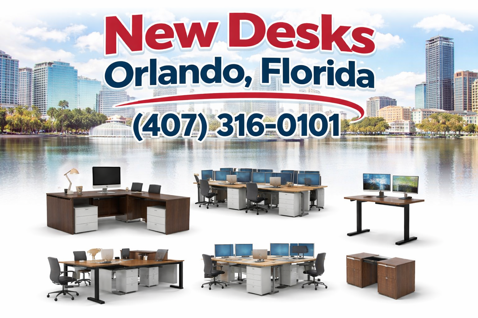 New Desks in Orlando